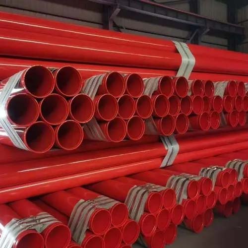 怀化涂塑钢管的摩擦阻力比较小的原因